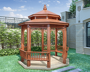 瓦力游戏_园林景观_八角凉亭