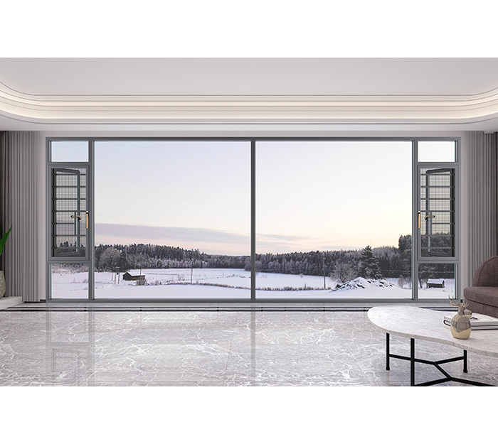 瓦力游戏_平开门窗系列_T1.6 DPS120-35隐排一体挡边防护栏可开启断桥窗纱一体